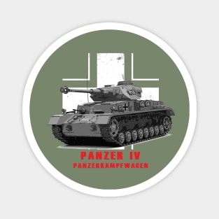 Panzerkampfwagen Panzer IV Military tank WW2 Magnet